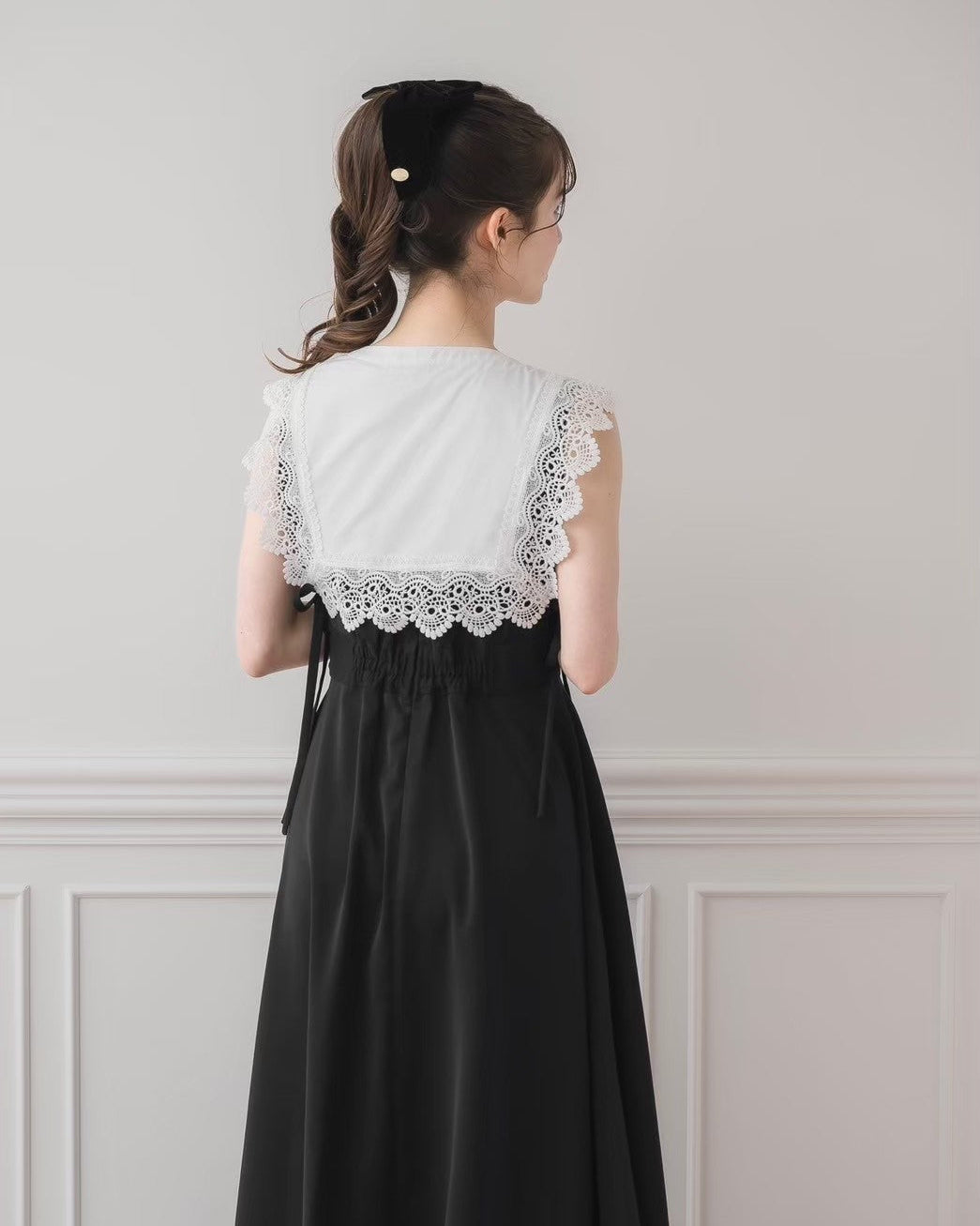 モデル身長：153cm/着用カラー：ブラック