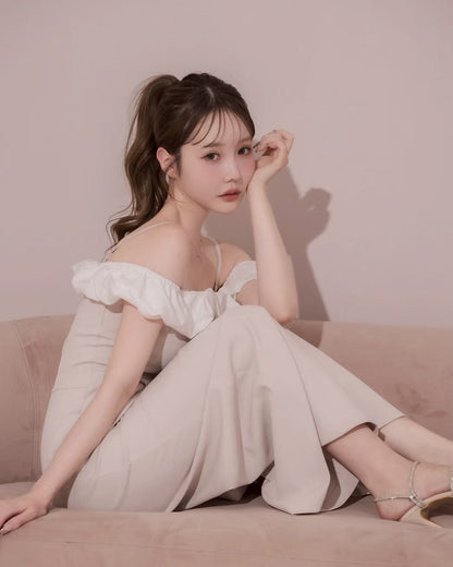 モデル身長：166cm / 着用カラー：ピンクベージュ