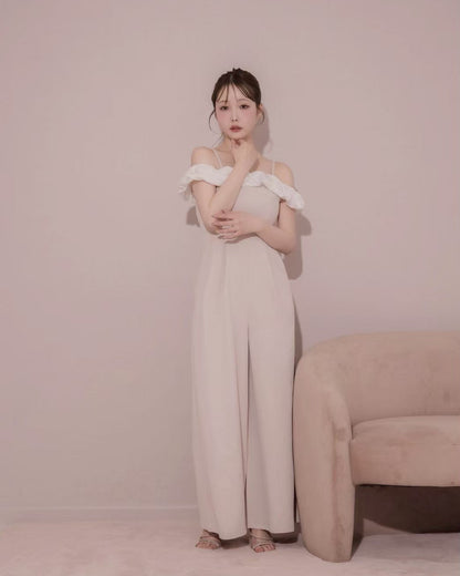 モデル身長：166cm / 着用カラー：ピンクベージュ