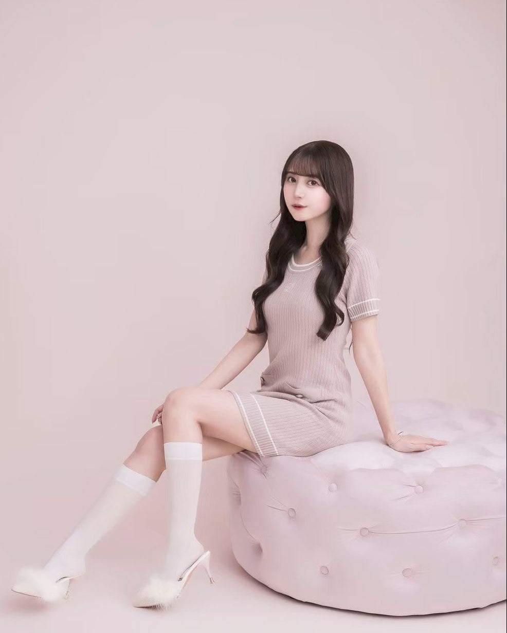 モデル身長：159cm / 着用カラー：ピンク