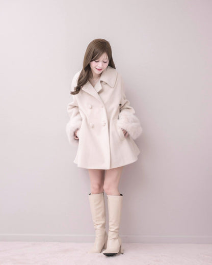 モデル身長：155cm / 着用カラー：ピンク