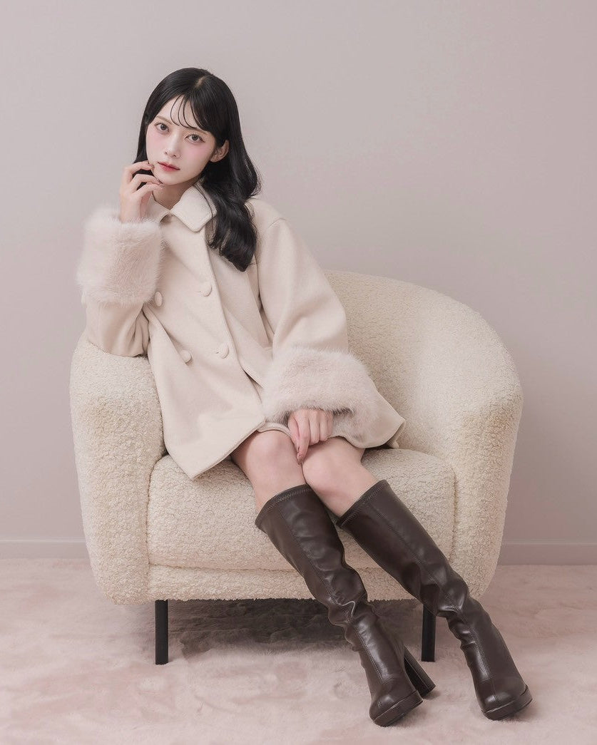 モデル身長：164cm / 着用カラー：ピンク