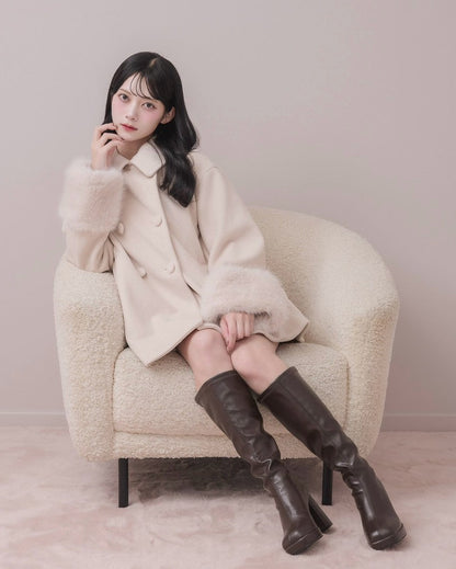 モデル身長：164cm / 着用カラー：ピンク