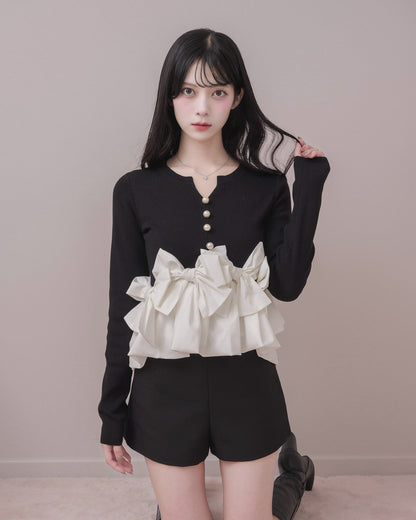 モデル身長：164cm / 着用カラー：ブラック