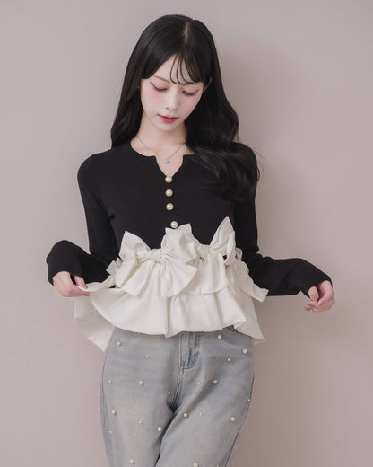 モデル身長：164cm / 着用カラー：ブラック